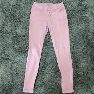 Juniors rose Pink Jean - 1